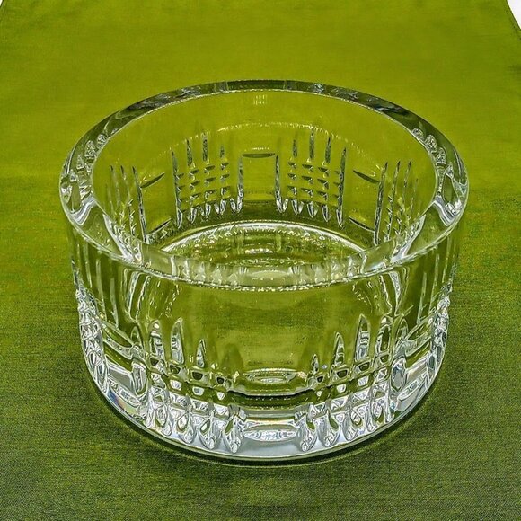 Waterford Crystal Dungarvan Wine Bottle Coaster Bowl - Picture 1 of 7